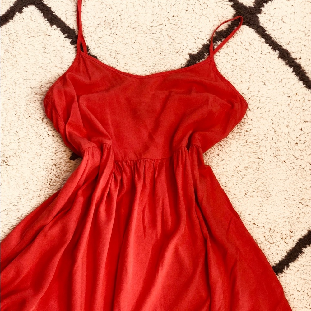 Coral sundress